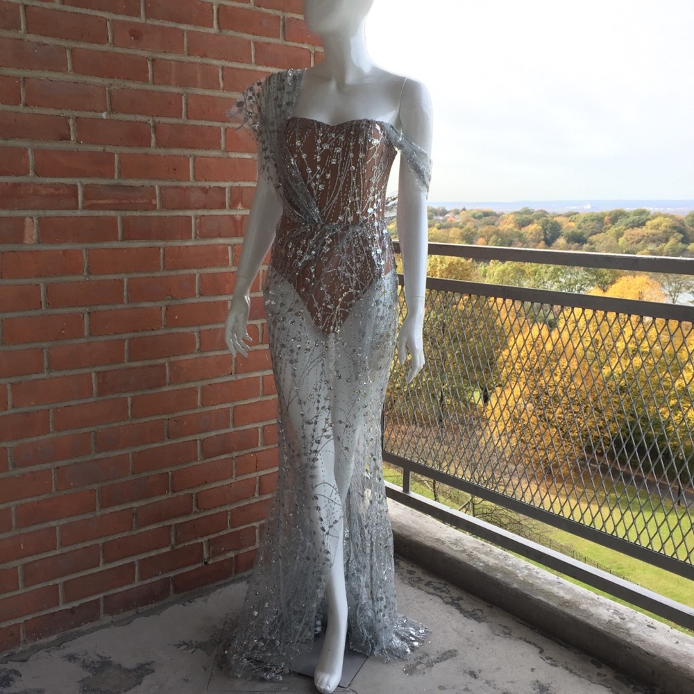 Fairy Dust Sparkle Glitter Dress: Silver - Picture 8 of 13